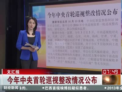 十九届中央首轮巡视反馈情况公布 巡视组发现哪些问题