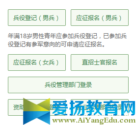 全国征兵网兵役报名入口