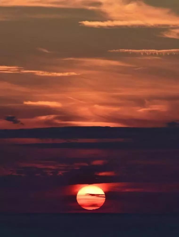 海边家夕阳的语录