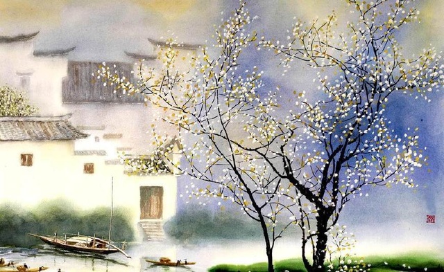 形容雨中的句子