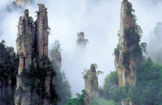 庐山云雾的变化的句子