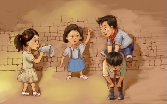 童年的颜色句子