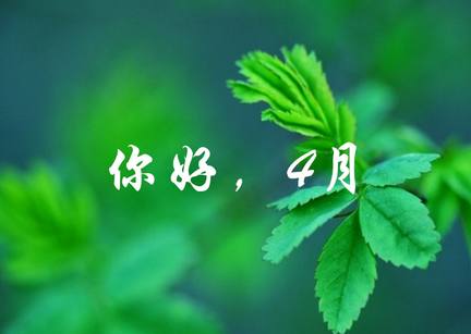 关于四月的句子简短