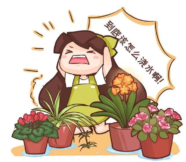 形容种花的过程的句子