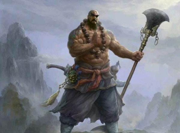 水浒传中关于鲁智深的好句 求水浒传里对鲁智深的外貌描写