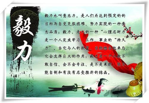 有关毅力的诗词名句 关于毅力的名句
