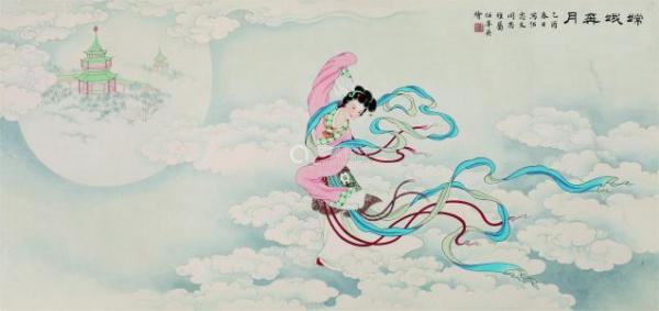 嫦娥奔月这个故事的好词好句 嫦娥奔月的故事有那些好词佳句