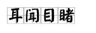 表示耳濡目染的名句 耳濡目染与耳闻目睹的区别