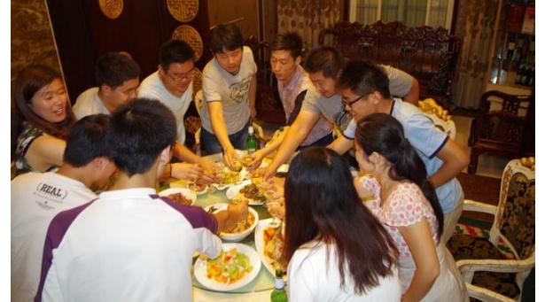 聚餐的美好句子